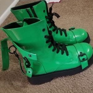 Green boots
